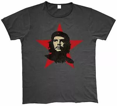 Buy Official Che Guevara Red Star Mens Charcoal T-Shirt Che Guevara Tee • 16.95£