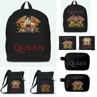 Buy Queen Rocksax Back Pack Ruck Sack Body Bag Wash Bag Wallet 100% Official Merch • 16.99£