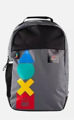 Buy Sony Playstation Spring Retro Backpack Unisex Grey/Black, New, Official Merch • 23.95£