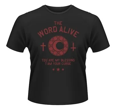 Buy THE WORD ALIVE - Curse T-SHIRT [Sizes: M, XL] • 9.46£