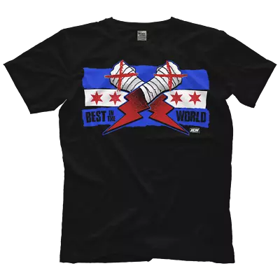 Buy Official AEW - CM Punk  Best In The World : London  UK T-Shirt ( All In 2023 ) • 34.99£