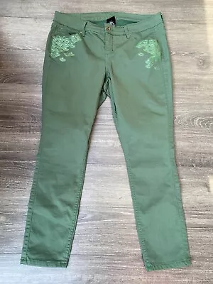 Buy Disney Ariel Little Mermaid Her Universe Green Jeans Trousers Scales 16/18 BNWOT • 24.95£