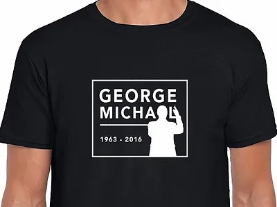 Buy George Michael Tribute RIP T-Shirt 1963 - 2016 Wham Faith Gift Listen Present • 8.49£