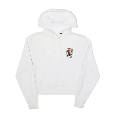 Buy VANS Womens Off The Wall Hoodie White Pullover XS • 17.99£