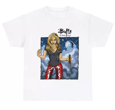 Buy Buffy The Vampire Slayer - Buffy Tribute - T-Shirt/Tee/Top With A Unique Design. • 19.99£