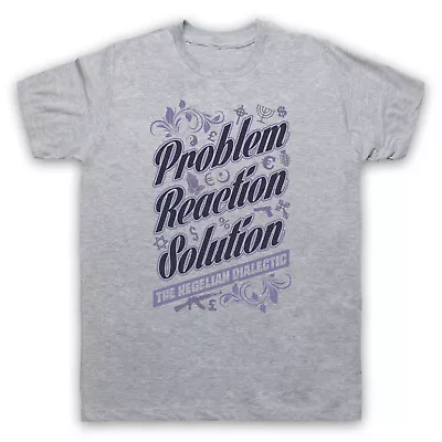 Buy Problem Reaction Solution The Hegelian Dialectic Logic Mens & Womens T-shirt • 17.99£