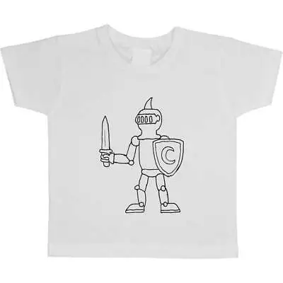 Buy 'Knight In Armour' Children's / Kid's Cotton T-Shirts (TS000410) • 5.99£