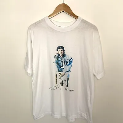 Buy Toto Cutugno Vintage Men’s Tshirt Size XL  Italian Pop Singer Music T-shirt • 22.13£