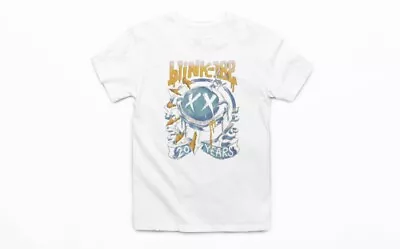 Buy Blink 182 Logo Rock Band Unisex Short Sleeve White T-Shirt Size Small • 11.99£