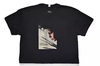 Buy Edward Scissorhands Womens Crop Top Black Shirt New M • 9.49£