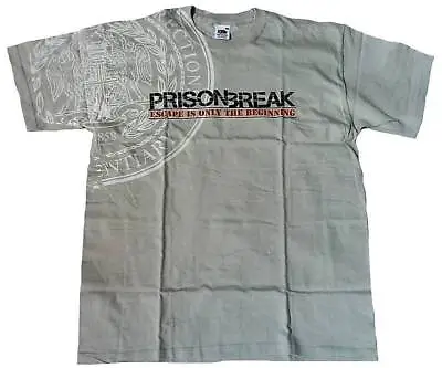 Buy Prison Break Official Merchandise Escape Is Only The Beginning T-Shirt S • 22.55£