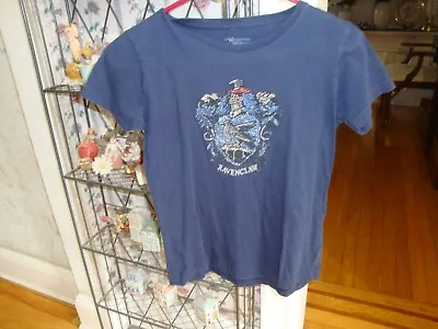 Buy Wizarding World Of Harry Potter Ravenclaw Youth Girl Crystal Crest T Shirt Sz Sm • 10.62£