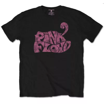 Buy Pink Floyd Swirl Logo Dave Gilmour Roger Waters Official Tee T-Shirt Mens • 15.99£