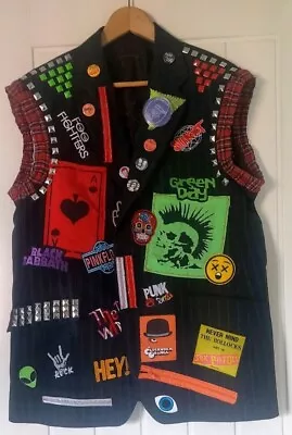 Buy Custom Made Man's Punk Jacket Size L • 60£