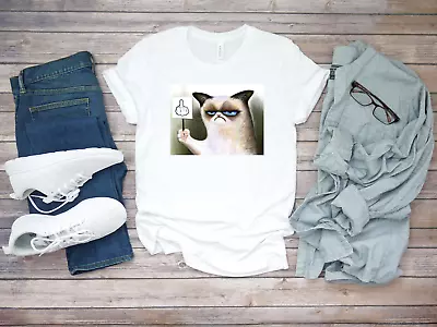 Buy Grumpy Cat Your Scoring, Cats Funny Short Sleeve Men T Shirt K959 • 9.92£