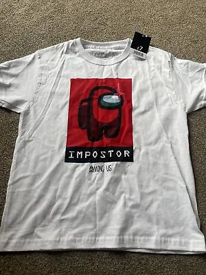 Buy Among Us Impostor Kids T-Shirt 9-10 Years • 6£
