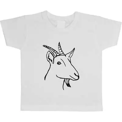 Buy 'Goat Head' Children's / Kid's Cotton T-Shirts (TS016308) • 5.99£