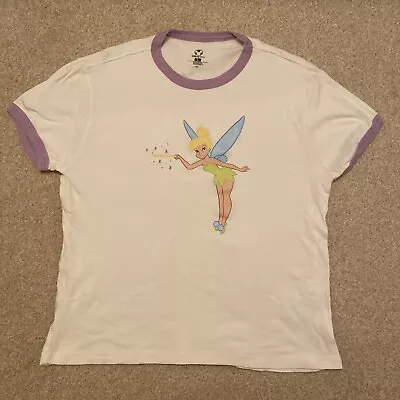 Buy Disneystore Tinkerbell Tshirt “small” Ladies 10-12 • 5£