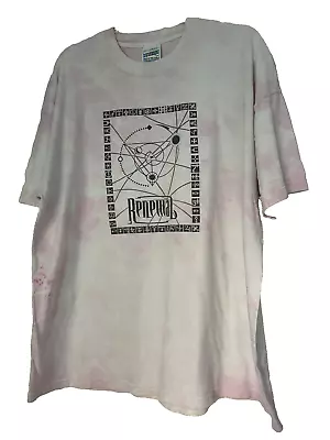 Buy Renewal Vintage Screen Stars Shirt XXL Festival Music Tie Dye 2XL Celestial Goth • 12.99£