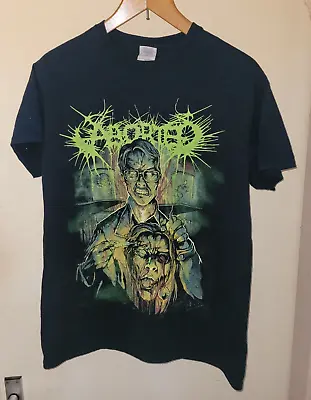 Buy Aborted T Shirt Parasitic Flesh Resection Size M Death Metal Grindcore • 19.99£