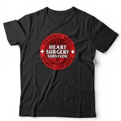 Buy Heart Surgery Survivor TShirt Unisex Bypass Operation Open Heart Attack Funny • 15.99£
