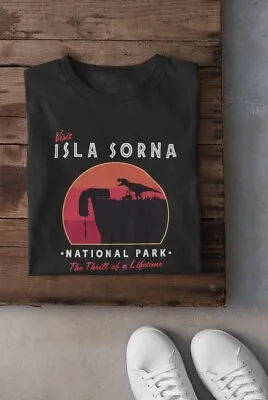 Buy Jurassic Park T-Shirt, Isla Sorna Shirt, Jurassic World Parody Shirt, Dinosaur • 32.38£