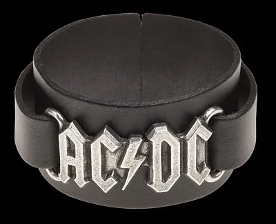 Buy AC/Dc Leather Bracelet - Alchemy Rocks - Band Merch Wrist Jewellery Accessory - • 58.90£