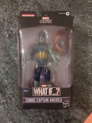 Buy Marvel Legends Zombie Captain America What If BAF The Watcher Wave Brand New • 42£