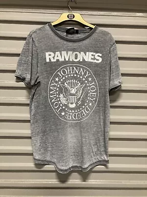 Buy Ramones 'Presidential Seal' Official Licensed Unisex Punk Rock T-Shirt Grey • 14.99£