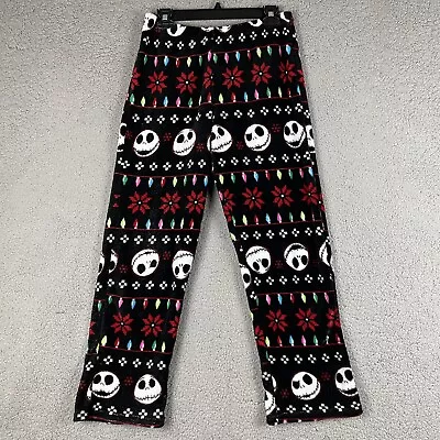 Buy Disney The Nightmare Before Christmas Fuzzy Pajama Bottoms Size S (4-6) • 8.76£