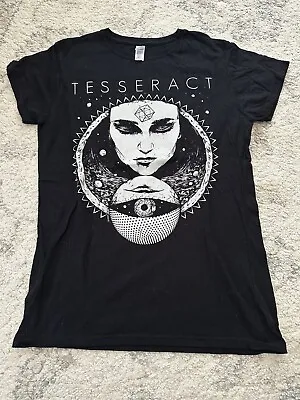 Buy Ladies Large Preshrunk Gildan T Shirt TesseracT Progressive Rock Metal Prog L • 17.50£