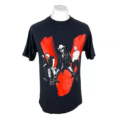 Buy U2 Vertigo Tour T Shirt Medium Black Oversized Tour T Shirt Band Tee U2 Vintage • 25£