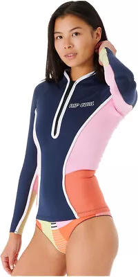 Buy Rip Curl G-Bomb Long Sleeve Front Zip Wetsuit Jacket - Multicolour • 49.99£