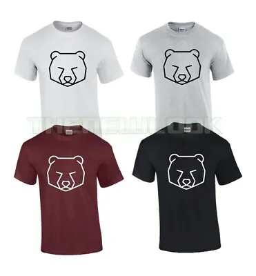 Buy Bear Abstract T Shirt Love Animals Fashion Cool Trend Drawing Gift Present Unise • 6.99£