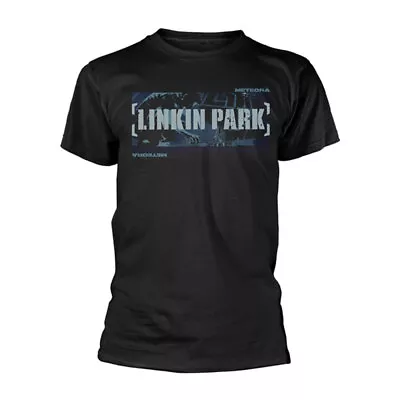 Buy Linkin Park Meteora Blue Spray Black T-Shirt NEW OFFICIAL • 19.79£