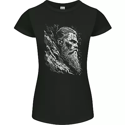 Buy Viking Elder Valhalla Odin Norse Gods Womens Petite Cut T-Shirt • 9.99£