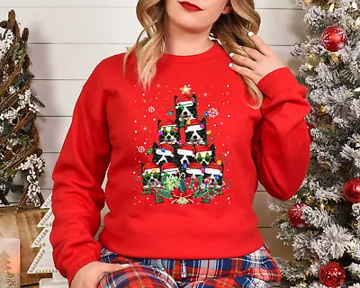 Buy Border Collie Dog Gifts Xmas Christmas Tree Adult & Kids Sweatshirt Jumper • 20.99£