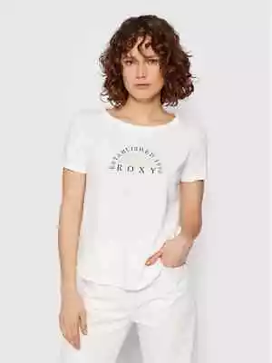 Buy ROXY Womens OCEANHOLIC T-Shirt Tee SNOW WHITE RRP £18.00 • 9.99£