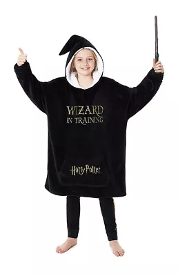 Buy Harry Potter Oversized Blanket Hoodie For Kids And Teens Blanket Girls Boys New • 19.99£