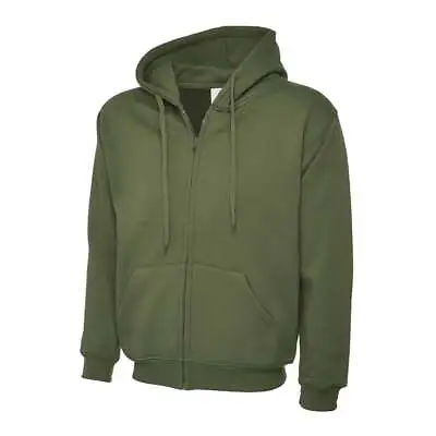 Buy Mens Plain Fleece Zip Up Top Zipper Hoody Sweatshirt Jacket Jumper Hoodie New • 8.95£