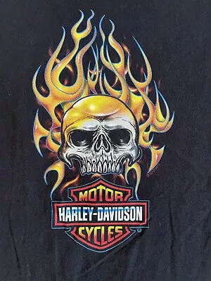 Buy Authentic Vintage Harley Davidson Wyoming Beartooth T-shirt Size XL • 23.49£