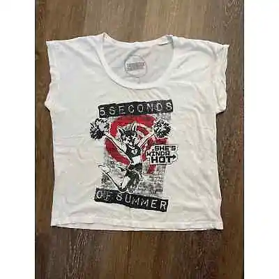 Buy 5SOS T Shirt, 5 Seconds Of Summer Official Merch, Music, Shirt, Vintage SIZE L • 28.16£