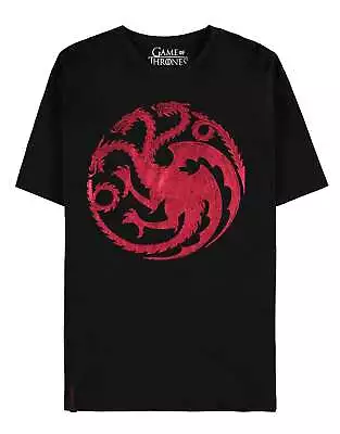 Buy Game Of Thrones T Shirt House Of The Dragon New Official Womens Skinny Fit Black • 19.95£