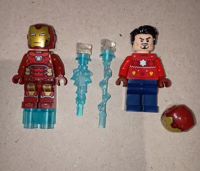 Buy Lego Marvel Superheroes - Tony Stark Christmas Sweater And Iron Man • 10.97£