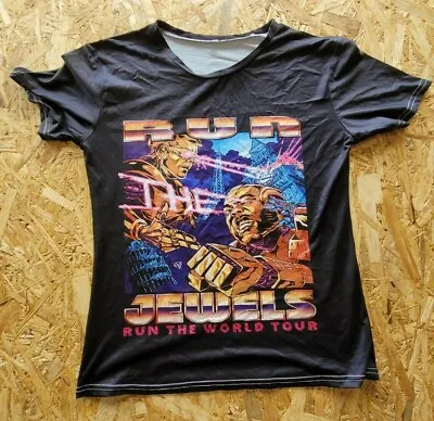 Buy Run Jewels Run The World Tour 2017 Rap Sold Out Shows NYC T Shirt SMALL Lycra • 28£