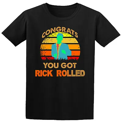 Buy Congrats You Got Rick Rolled Meme Kids T Shirts Boys Girls Teen #D #P1 #PR • 7.59£