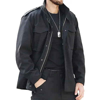 Buy Mens M65 Field Jacket Detachable Quilted Inner Retro Military Army Outdoor Coat • 130.80£