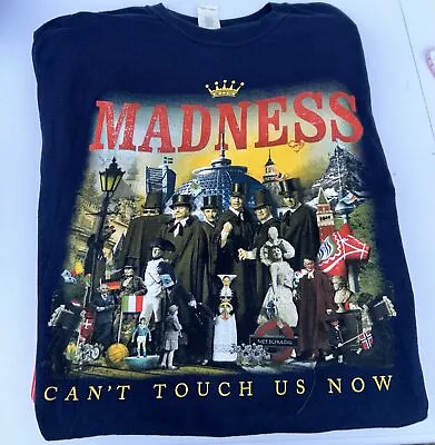 Buy Madness Tour T Shirt Size M  Can’t Touch Us Now Tour. 2017., Clothing • 9.99£
