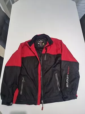 Buy Red And Black Stuburt Sport Dri-Back Waterproof Golf Jacket -Junior Large • 19.99£