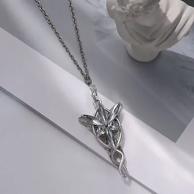Buy The Lord Of The Rings Jewelry Fashion Princess Arwen Evenstar Necklace Women Men • 3.95£